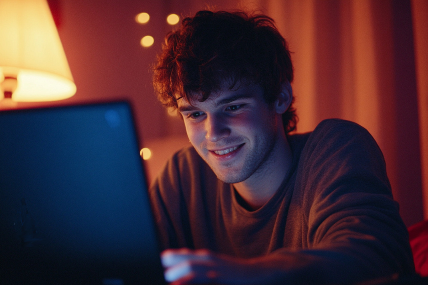 Ein Mann und eine Frau unter einem blauen Himmel